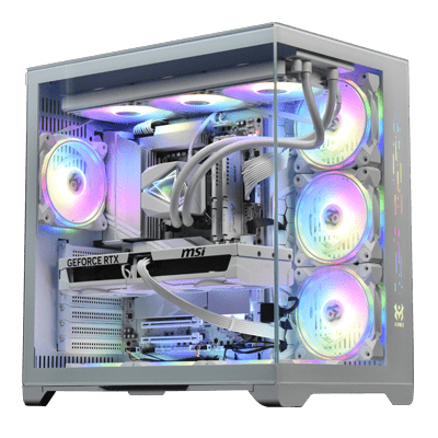 PC Gamer White Crystal